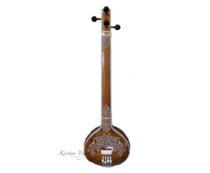 Tanpura Femmina Concerto, decorazione piena