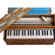 Harmonium Paloma 39 keys, 2 set of reeds