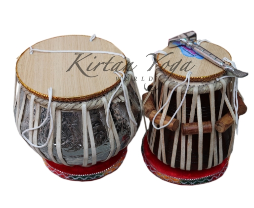 Tabla Set Raga Concert n.1, 3.5Kg brass Bayan 2