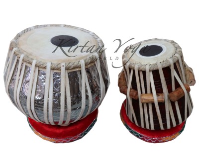 Tabla Set Raga Concert n.1, 3.5Kg Bayan ottone